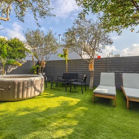 Tatil Evi Hot Tub - 5 Min To Beaches - Private Garden - Netflix Lambi (Kos)